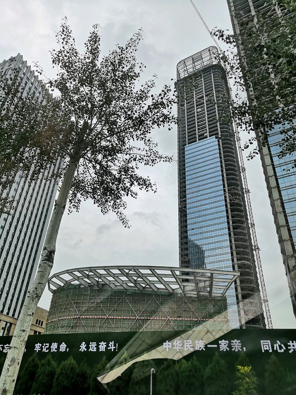 银川绿地中心301双子塔进展(长期更新)